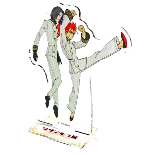 Julius and Li Shuwen Fate/EXTRA Main Visual Acrylic Mascot Wada Arco Exhibition Fate and Fate/EXTRA ART WORKS [USED]