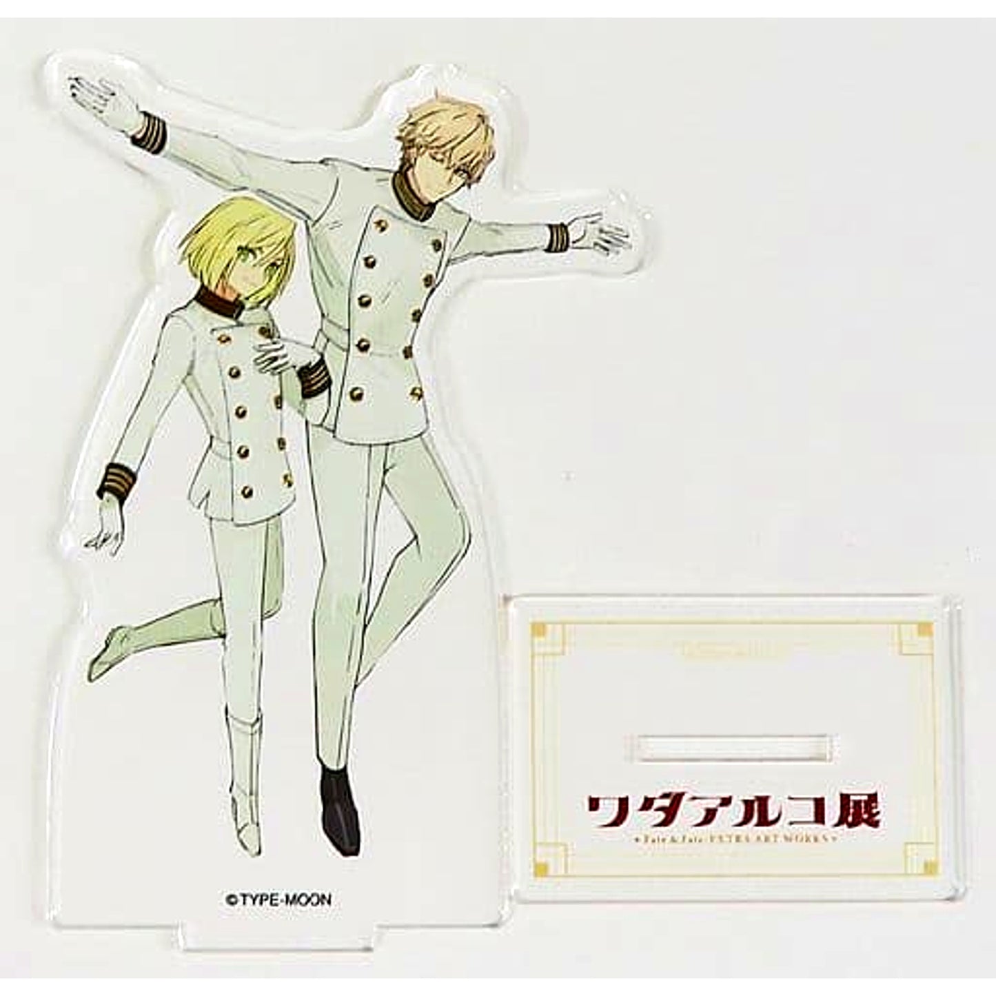 Leonardo and Gawain Fate/EXTRA Main Visual Acrylic Mascot Wada Arco Exhibition Fate and Fate/EXTRA Art Works [USED]