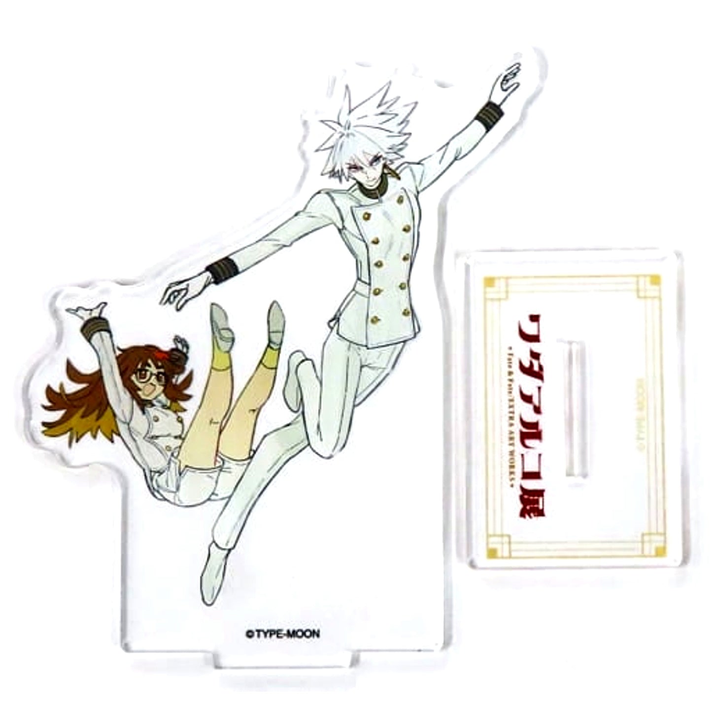Jinako Carigiri and Karna Fate/EXTRA Main Visual Acrylic Mascot Wada Arco Exhibition Fate and Fate/EXTRA Art Works [USED]