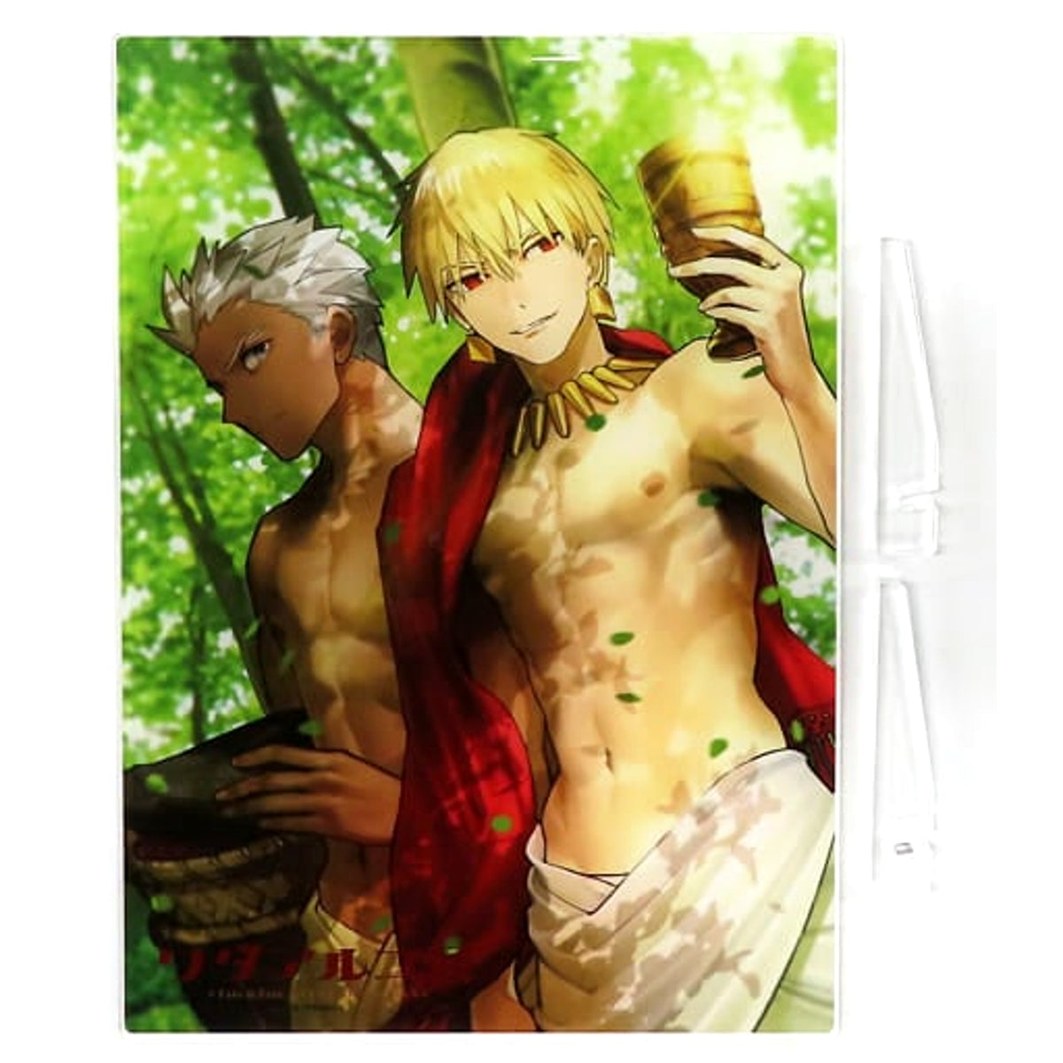 Fate/Extra Mumei Gilgamesh Acrylic Board Wada Arco Exhibition Fate & Fate/Extra Art Works Tokyo Venue Exclusive Acrylic Item [USED]
