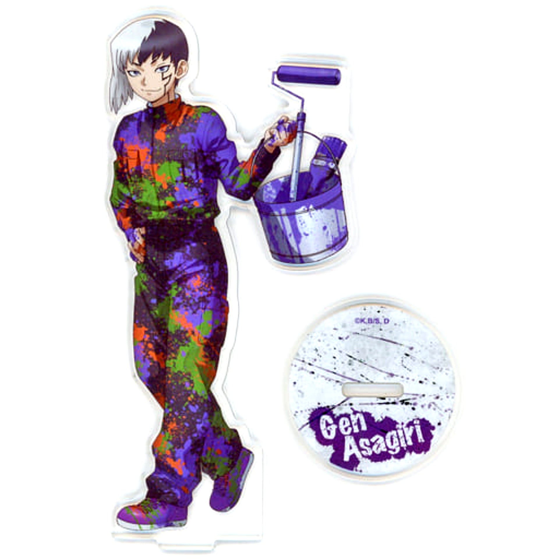 Gen Asagiri Dr.STONE at Dash Store Summer 2022 Acrylic Stand [USED]