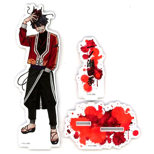Shiki Ichinose Big Acrylic Stand Tougen Anki Original Art Exhibition in Marui [USED]