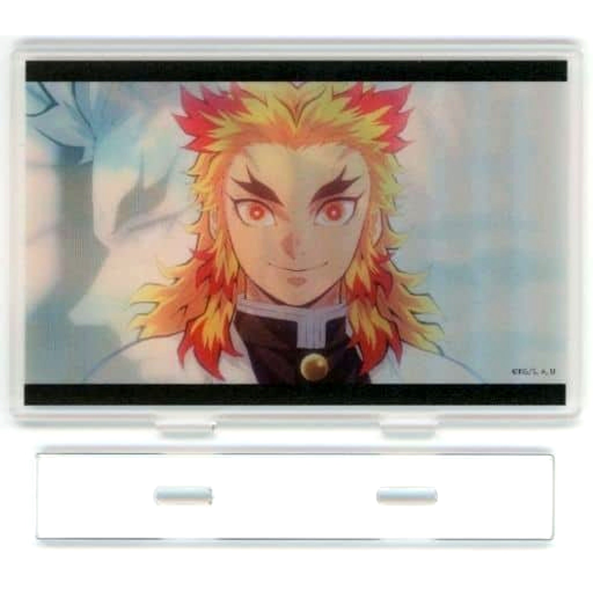 Shinjuro Rengoku & Kyojuro Rengoku Rengoku Family Remembering Family Lenticular Acrylic Stand Demon Slayer: Kimetsu no Yaiba Mugen Train / Entertainment District Arc Character Emaki Cafe [USED]