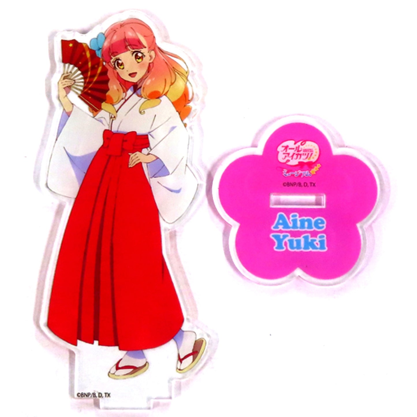 Aine Yuki Acrylic Stand All Aikatsu! Museum [USED]