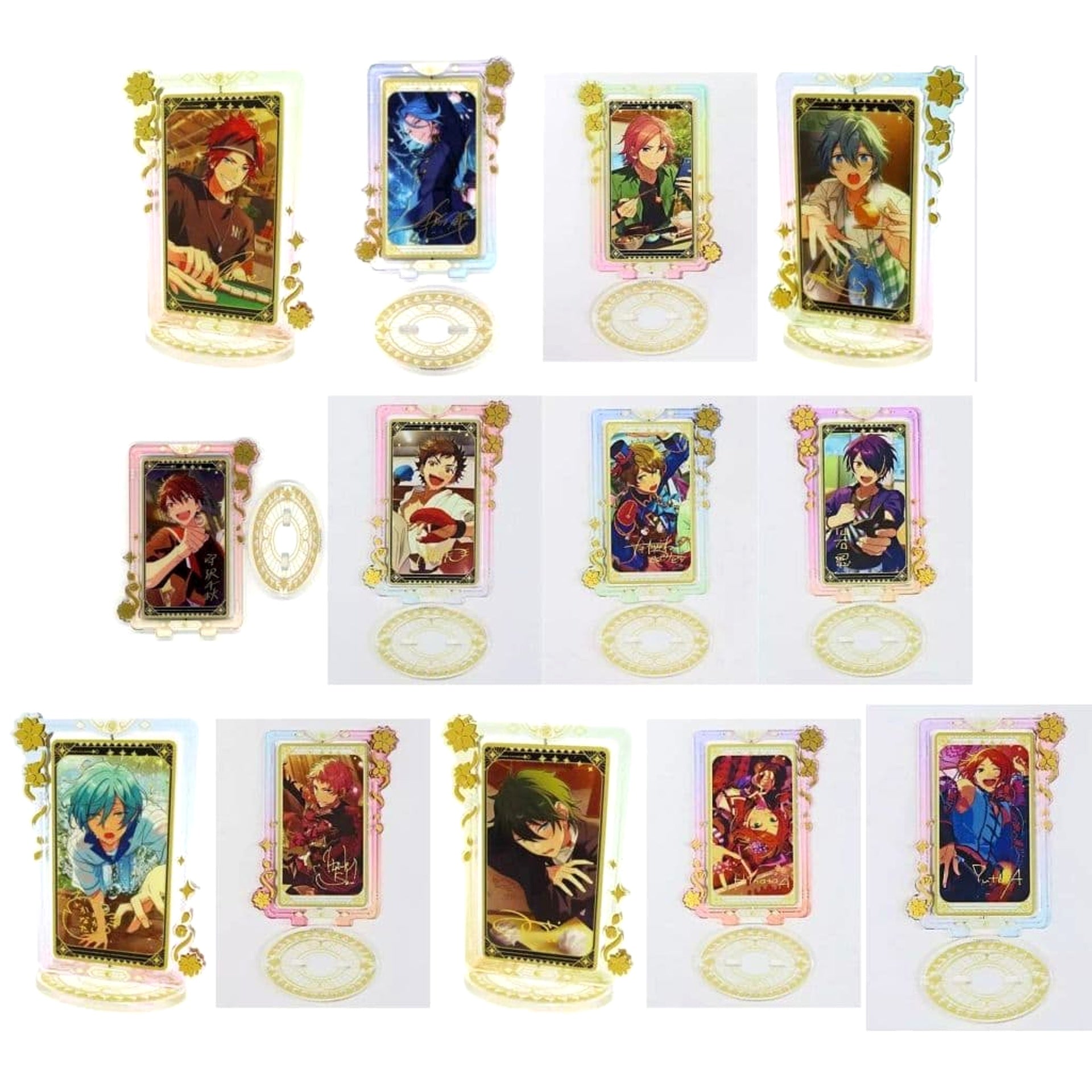 Ensemble Stars!! Rinne Amagi & Others All 13 Types Set Kayou Acrylic Stand Group A China Limited Acrylic Stands [USED]