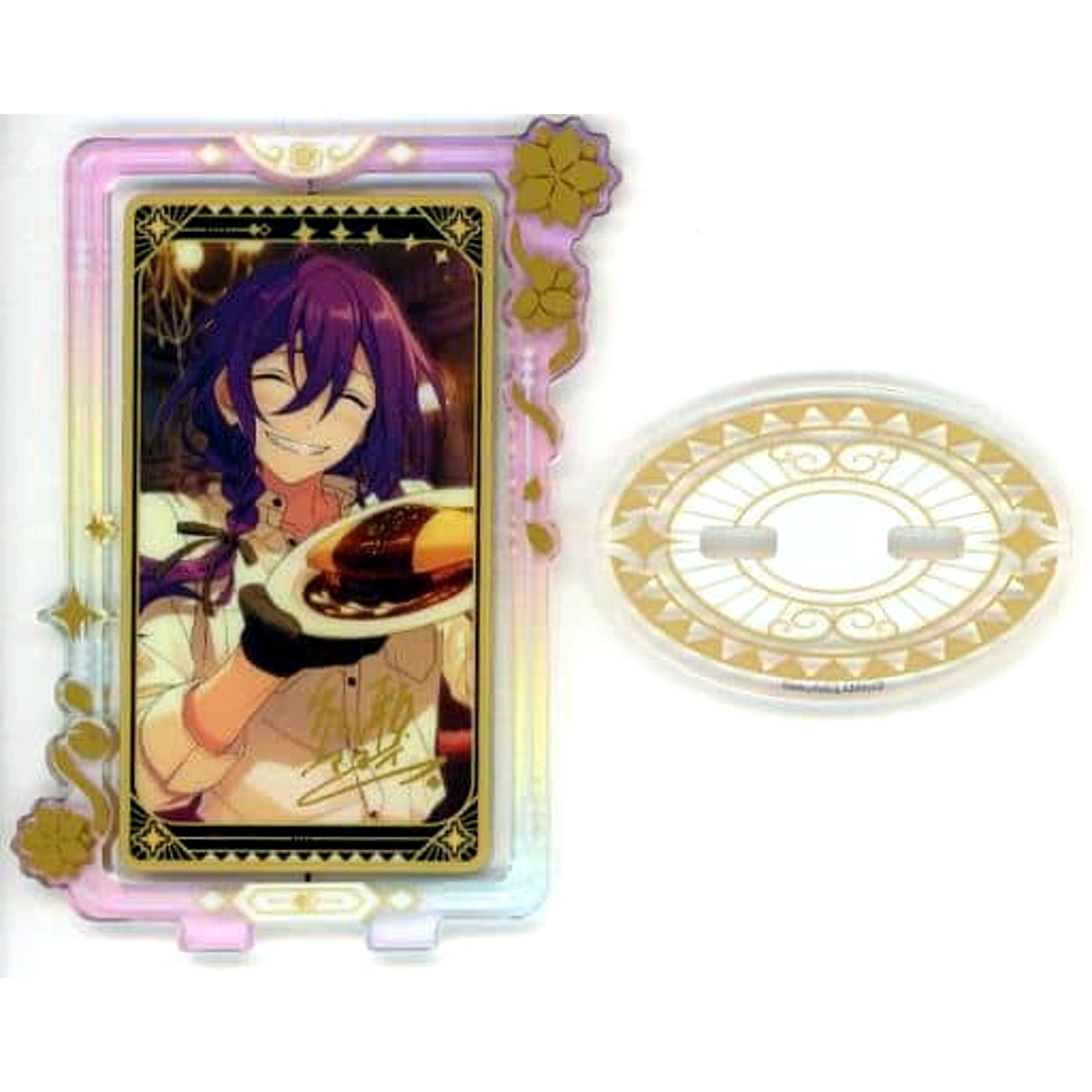 Mayoi Ayase Ensemble Stars!! Flower Pattern Acrylic Stand D Group China Limited [USED]