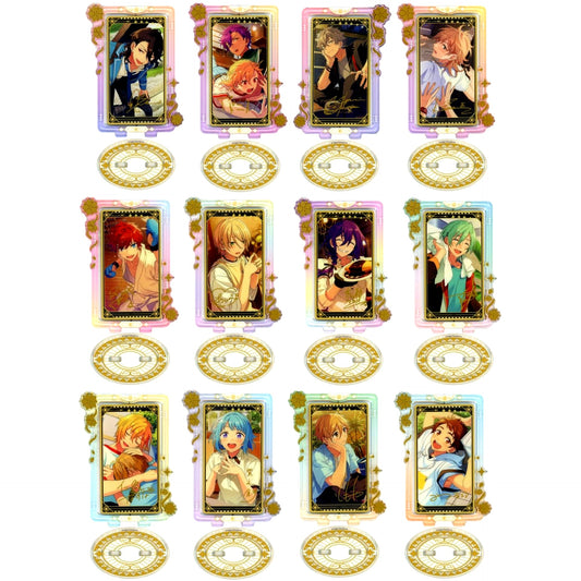 Ensemble Stars!! Huayang / Floral Acrylic Stand Group D China Limited All 12 Types Set [USED]