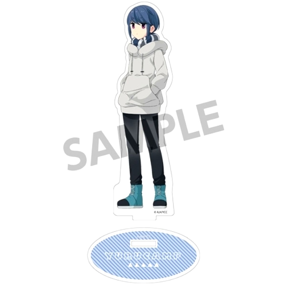 Rin Shima Acrylic Figure Movie Laid-Back Camp: The Movie [USED]