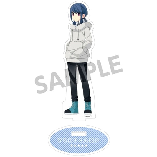 Rin Shima Acrylic Figure Movie Laid-Back Camp: The Movie [USED]