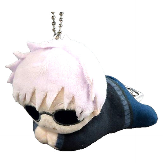 Jujutsu Kaisen 0 Satoru Gojo Casual Ver. Hagu Chara Collection animate & Jump Characters Store Limited Box Purchase Privilege Keychains [USED]