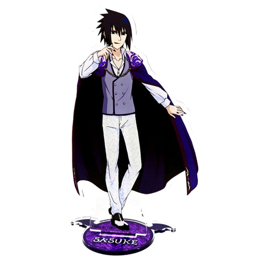 Sasuke Uchiha Naruto: Shippuden x Don Quijote Big Acrylic Stand Vampire Ver. Illustration [USED]