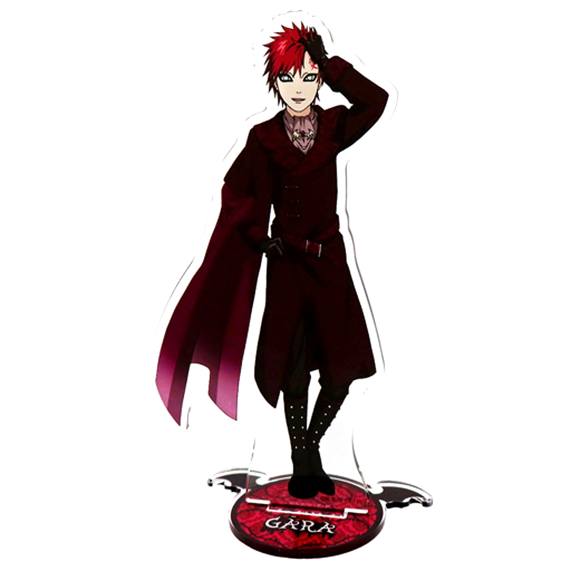 Gaara Vampire Illustration BIG Acrylic Stand Naruto Shippuden x Don Quijote [USED]