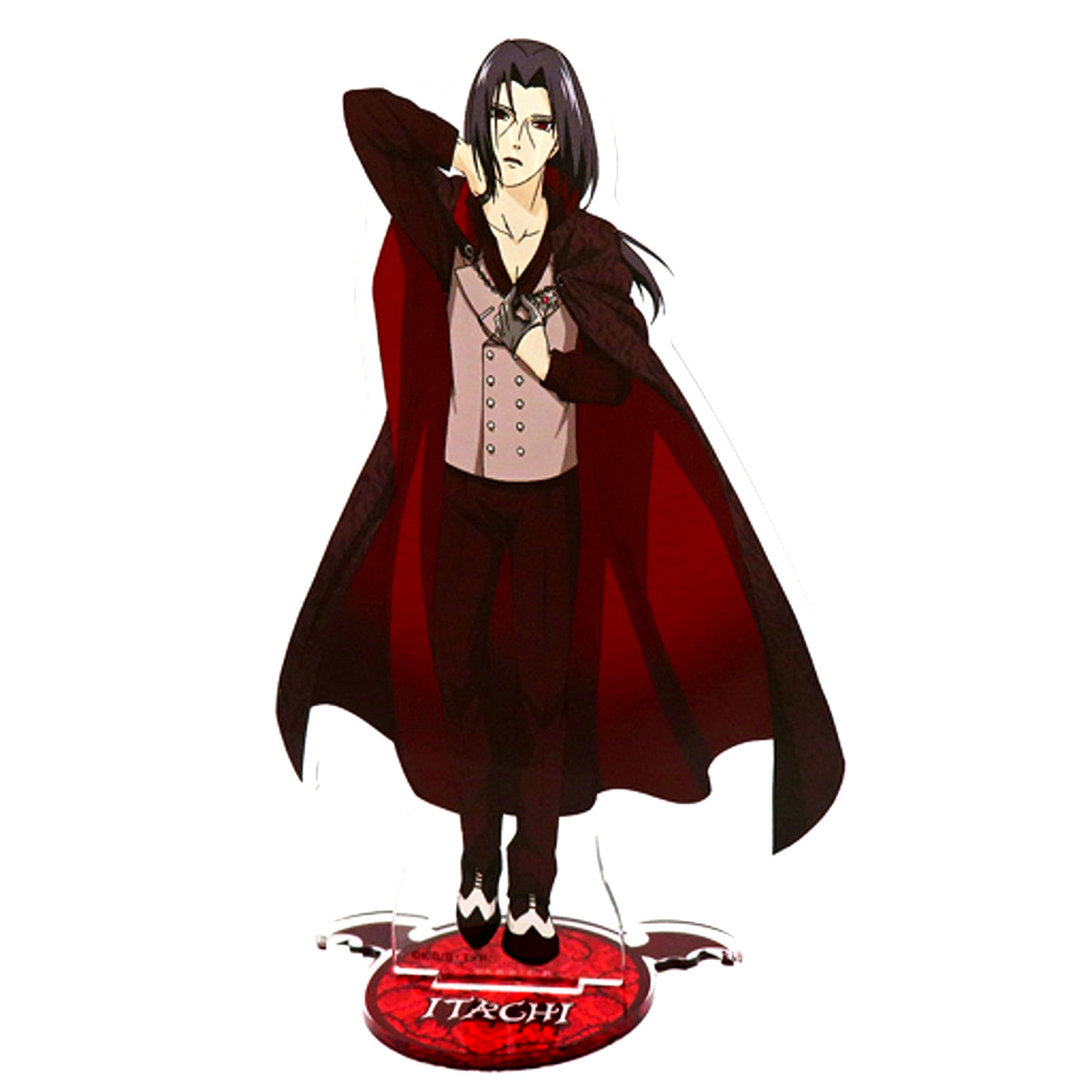Itachi Uchiha Original Illustration Big Acrylic Stand Vampire Naruto: Shippuden Don Quijote [USED]