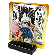 One Piece Monkey D. Luffy Famous Scene Diorama Collection Road to Laugh Tale Vol.4 25th Anniversary Fair Limited Acrylic Stands [USED]