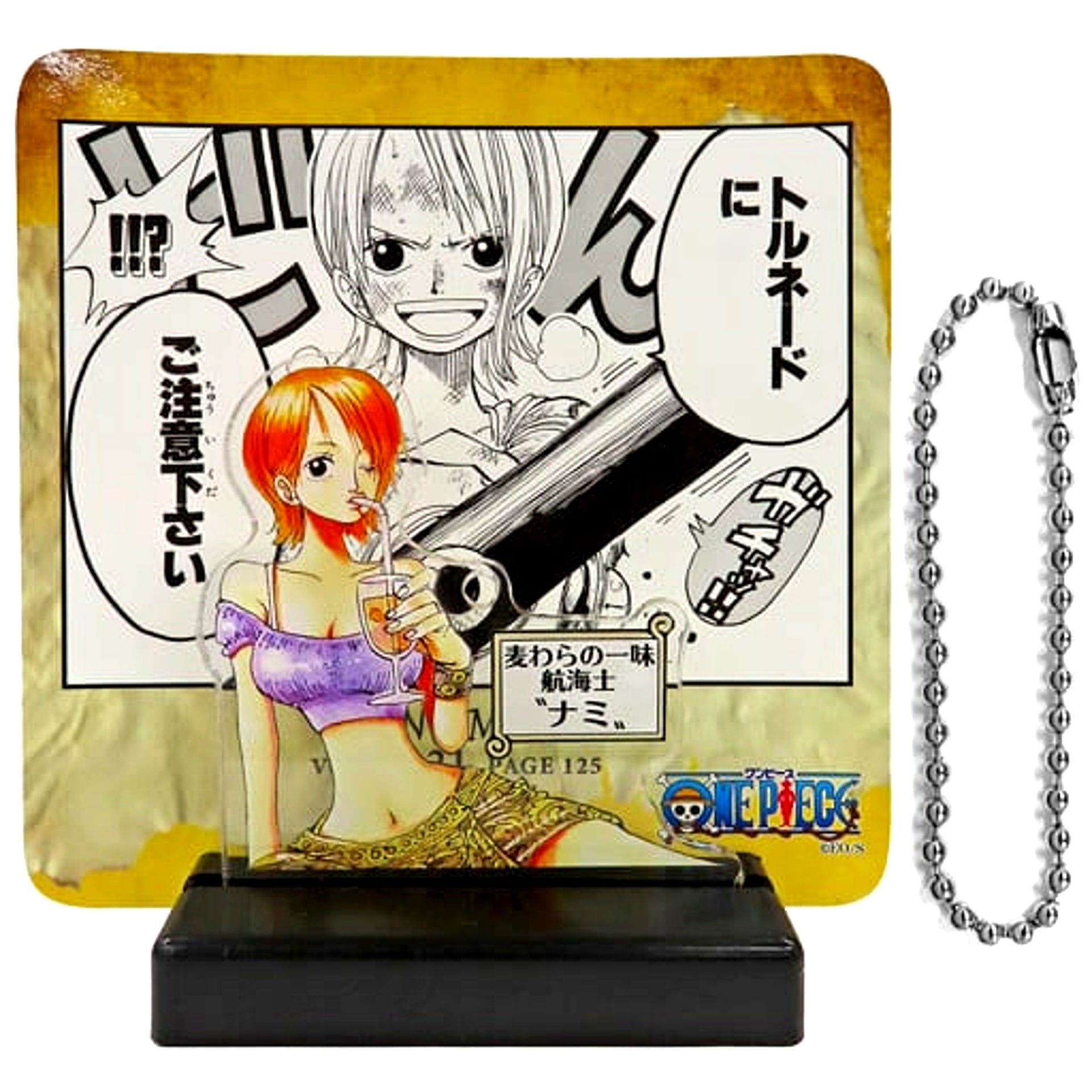 Nami One Piece 25th Anniversary Fair Famous Scene Diorama Collection Road to Laugh Tale Vol.4 [USED]