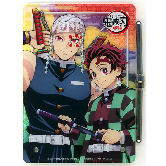 Tengen Uzui and Tanjiro Kamado Acrylic Plate Demon Slayer: Kimetsu no Yaiba Entertainment District Arc Blu-ray/DVD HMV/Loppi Complete Volume Purchase Bonus [USED]
