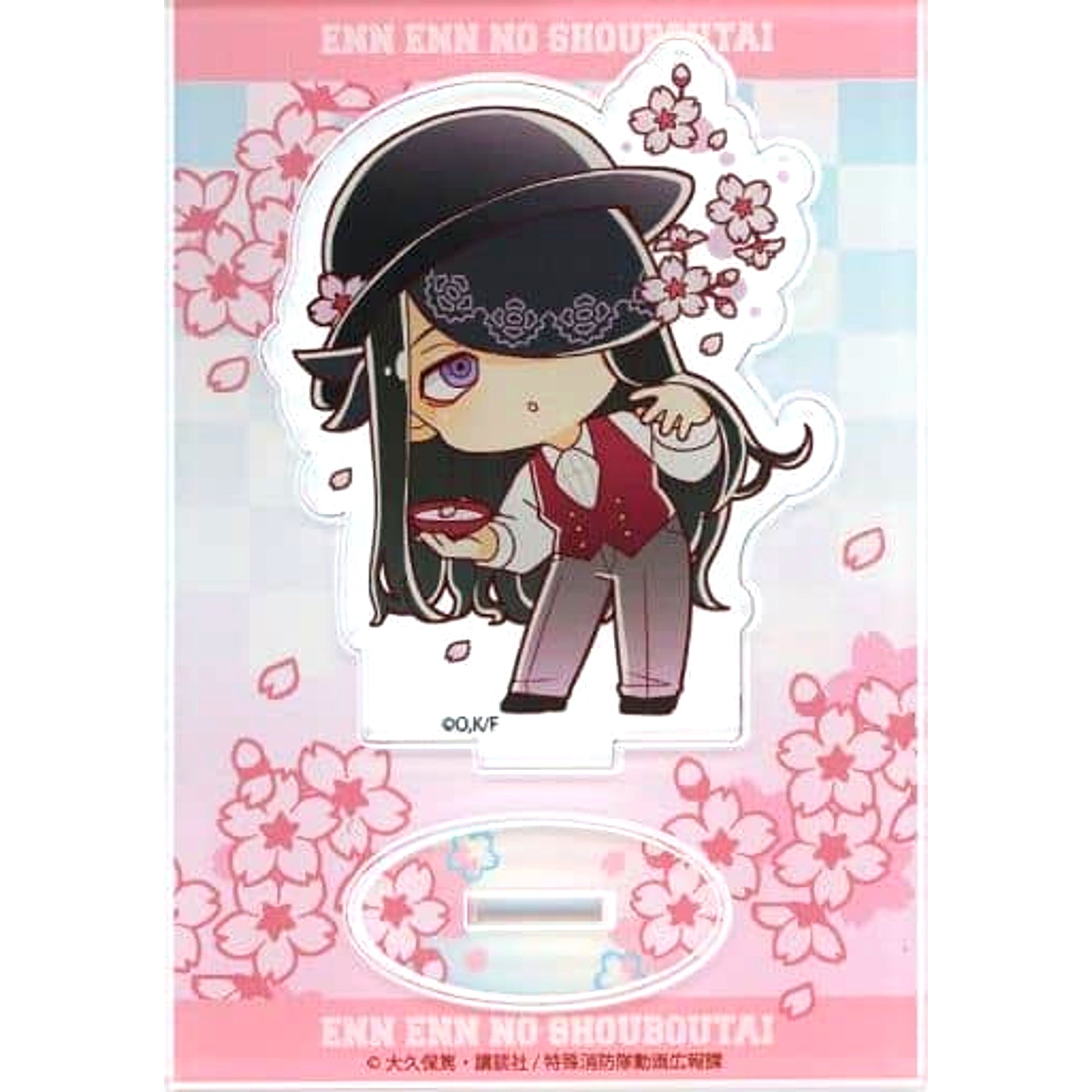 Joker Fire Force x PRINCESS CAFE Cherry Blossom Viewing Acrylic Stand [USED]