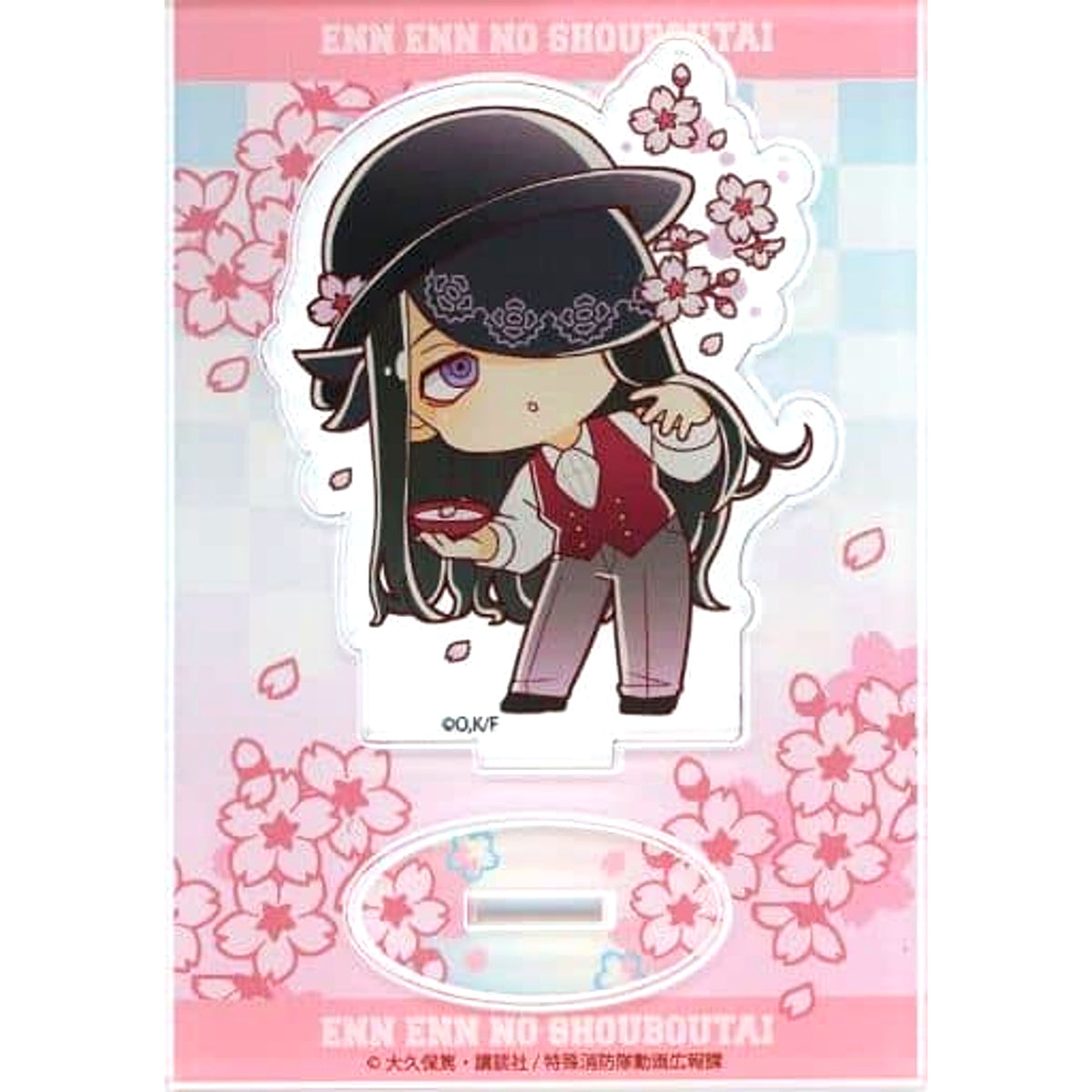 Joker Fire Force x PRINCESS CAFE Cherry Blossom Viewing Acrylic Stand [USED]
