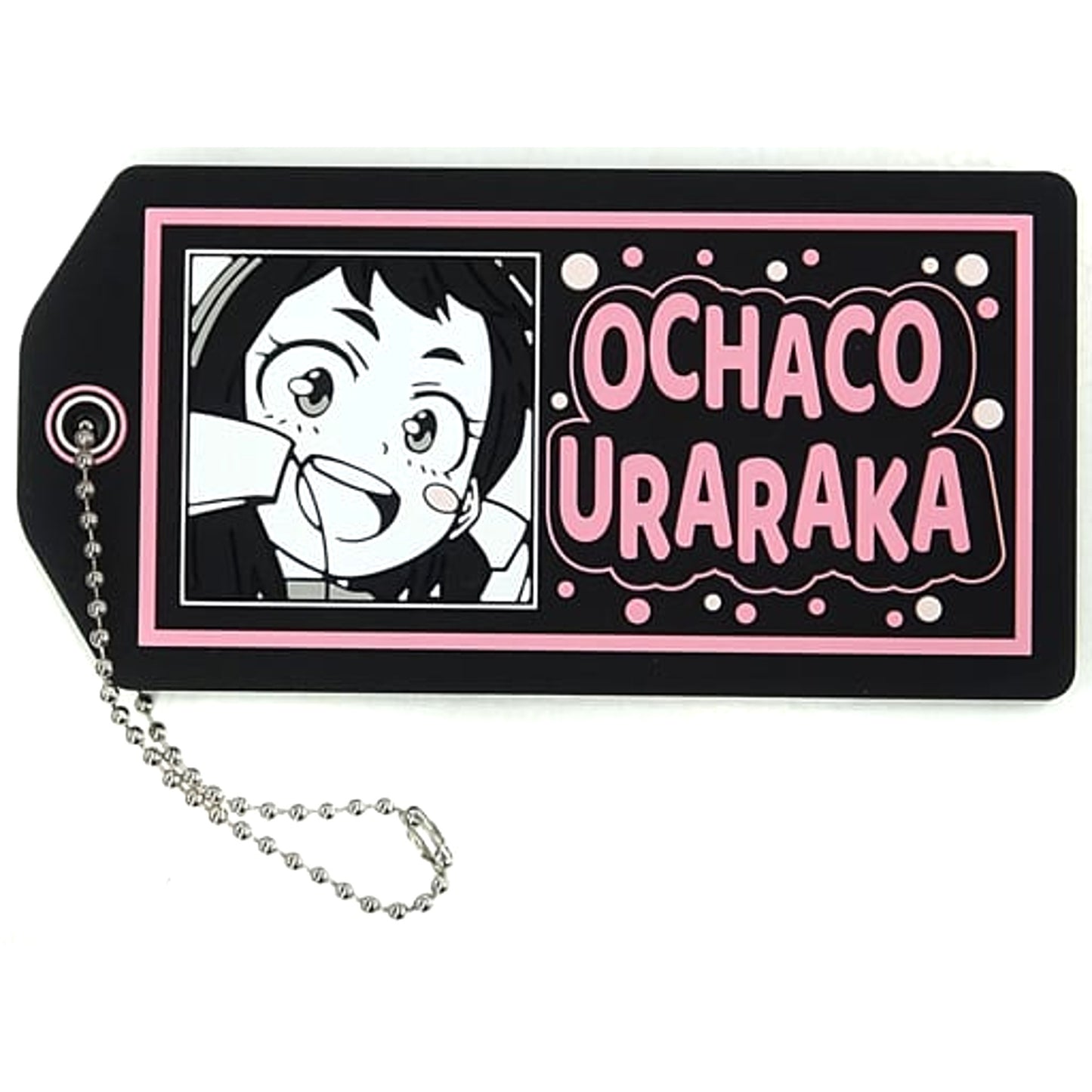 My Hero Academia Ochaco Uraraka Ichiban Kuji Fight On! Rubber Keychain Prize F Keychains [USED]