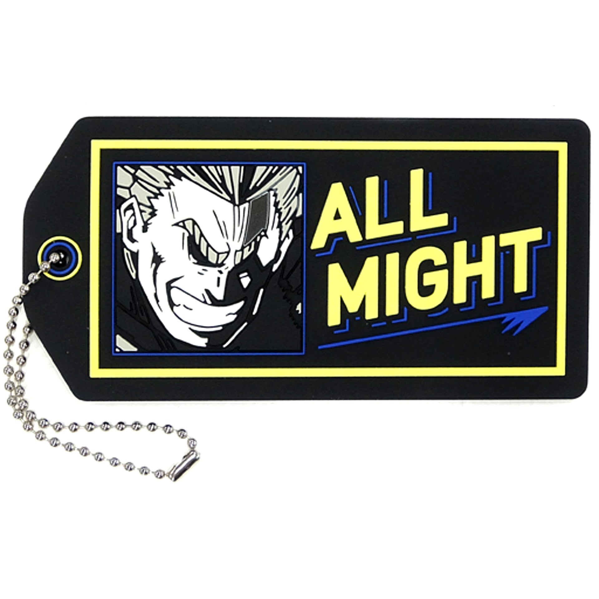 All Might Rubber Keyring Ichiban Kuji My Hero Academia Fight On! Prize F [USED]