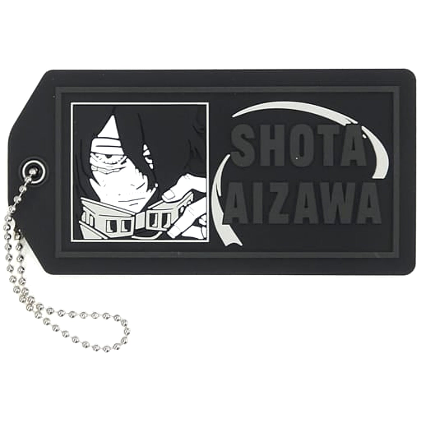 My Hero Academia Shota Aizawa Ichiban Kuji Fight On! Rubber Keychain Prize F Keychains [USED]
