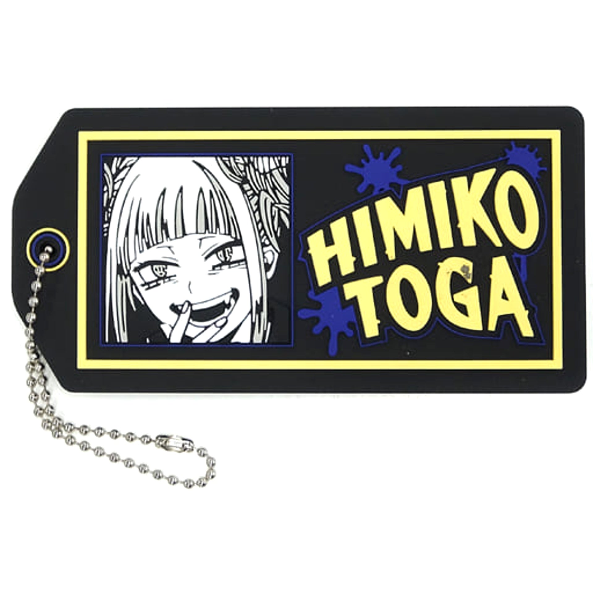 My Hero Academia Toga Himiko Ichiban Kuji Fight On! Rubber Keychain Prize F Keychains [USED]