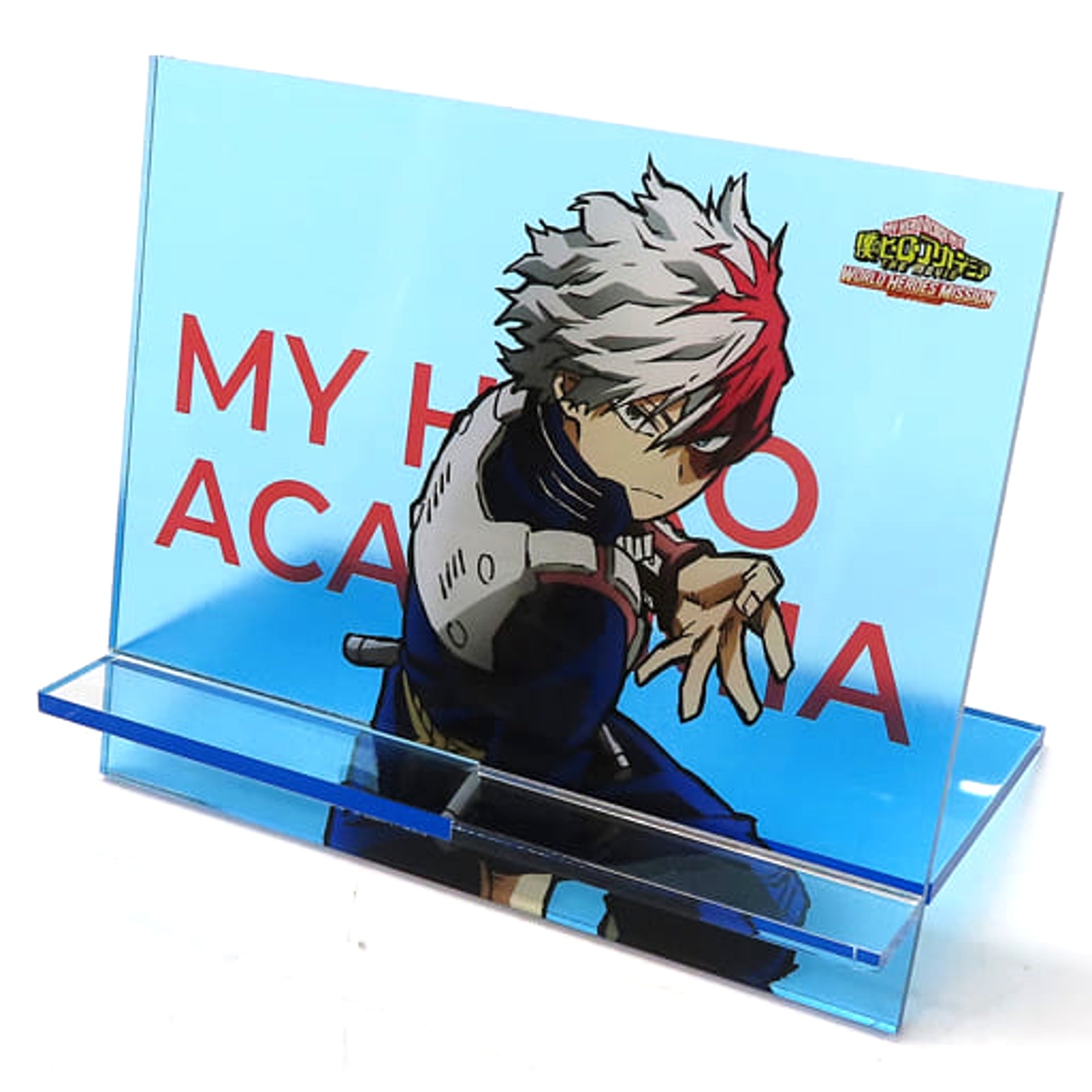 My Hero Academia THE MOVIE: World Heroes' Mission Shoto Todoroki Multi Acrylic Stand POP UP SHOP Acrylic Stands [USED]