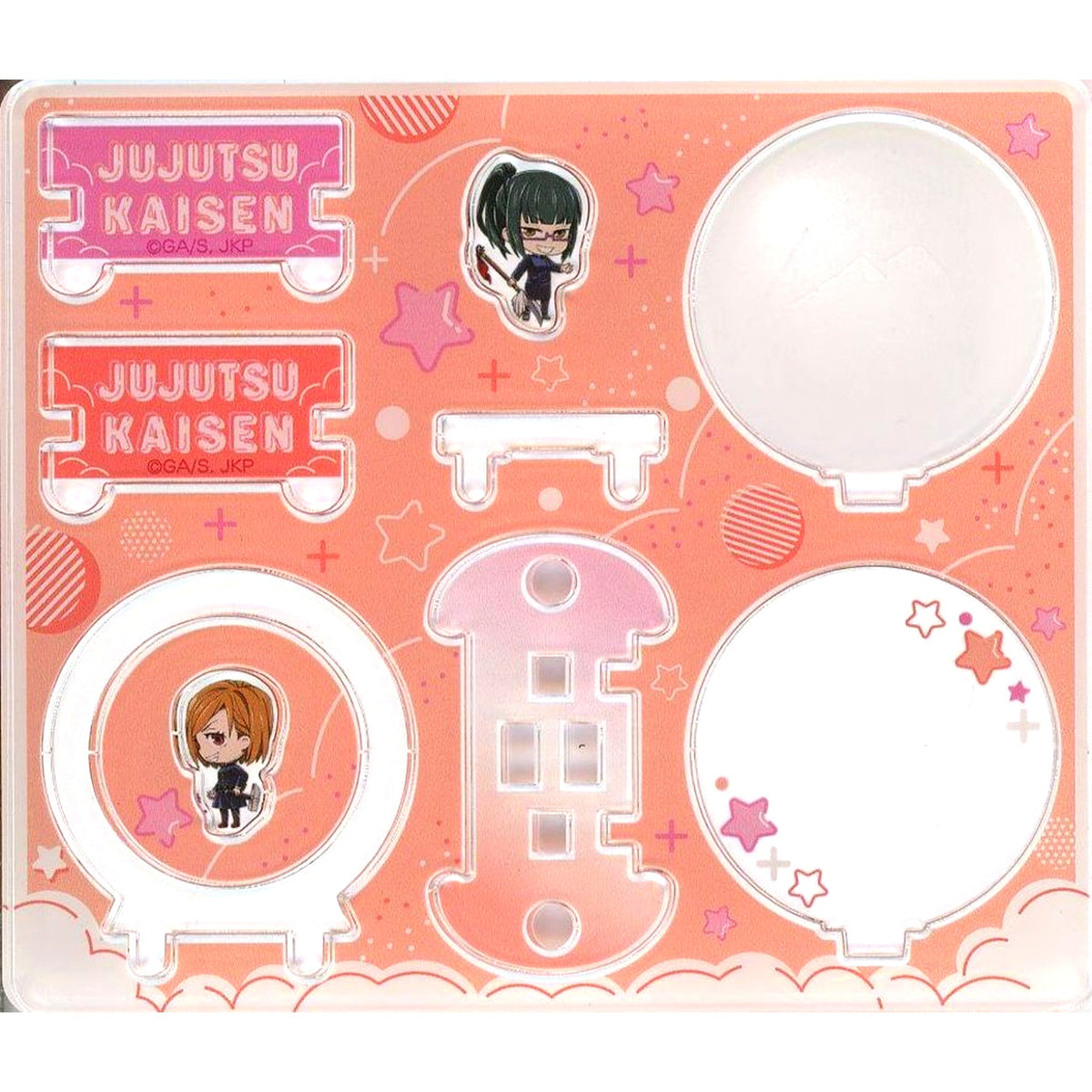 Nobara Kugisaki & Maki Zen'in Jujutsu Kaisen Connecting Acrylic Stand Collection [USED]