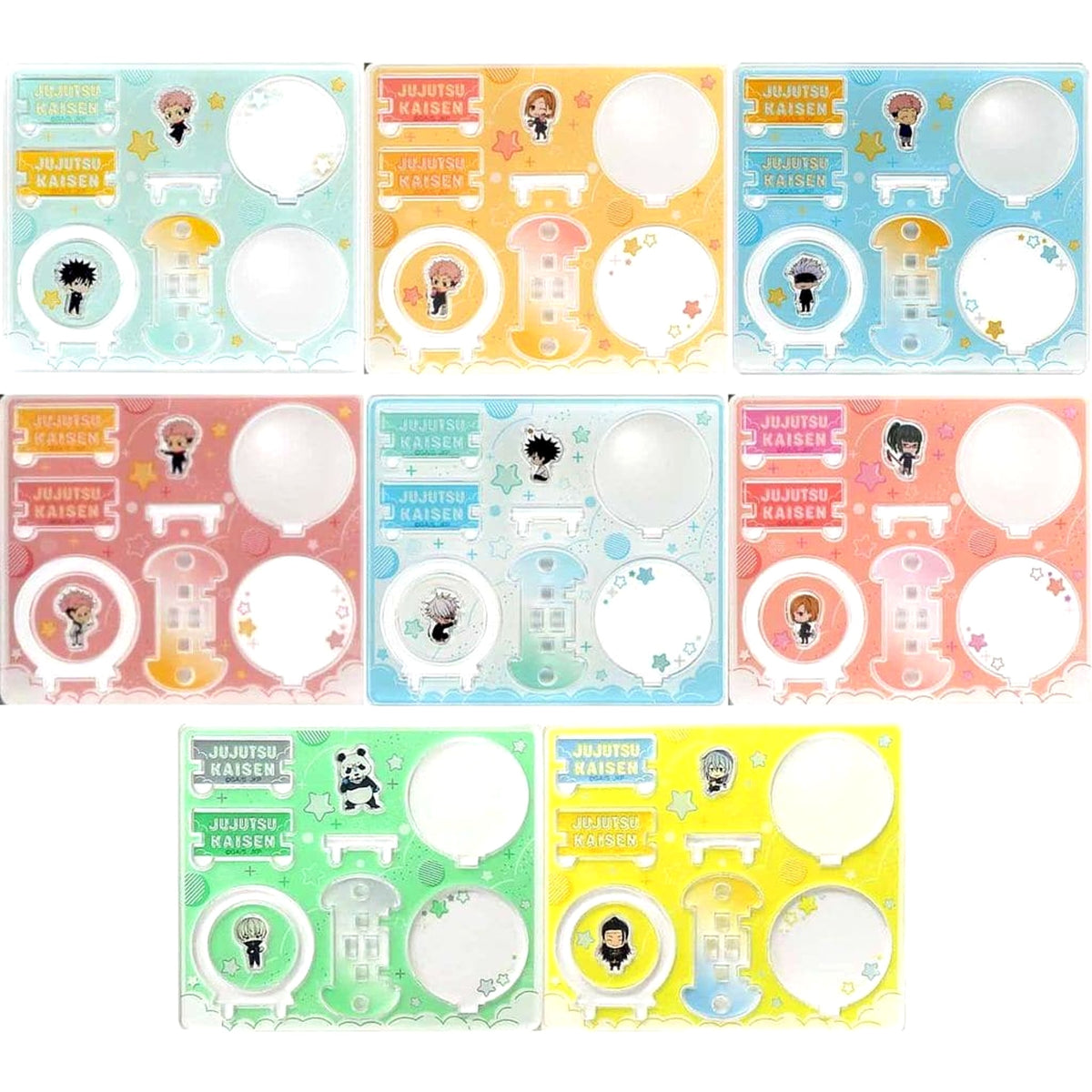 Jujutsu Kaisen Yuji Itadori & Others All 8 Types Set Tsunagaru Acrylic Stand Collection Acrylic Stands [USED]