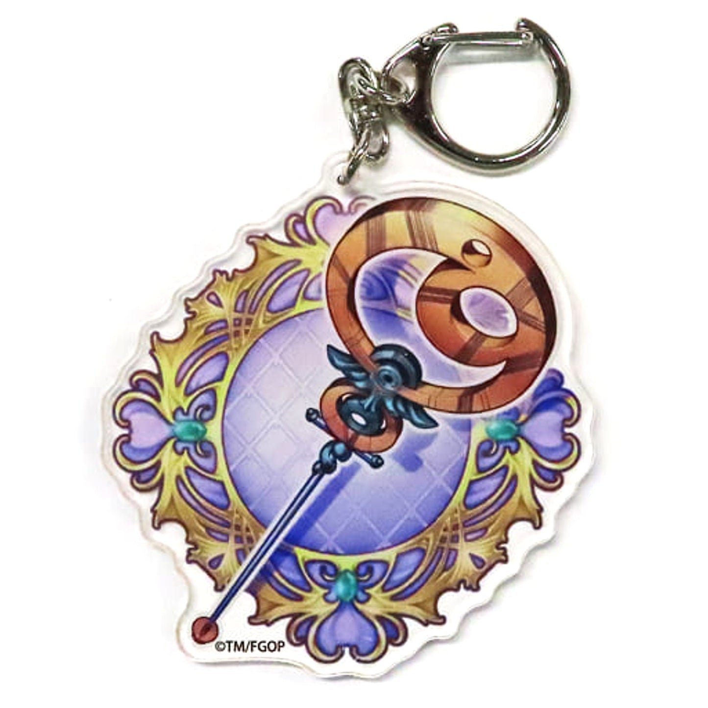 Fate/Grand Order All Wounds Must Be Repaired Command Code Acrylic Keychain Vol.5 Fes. 2022 7th Anniversary Limited Keychains [USED]