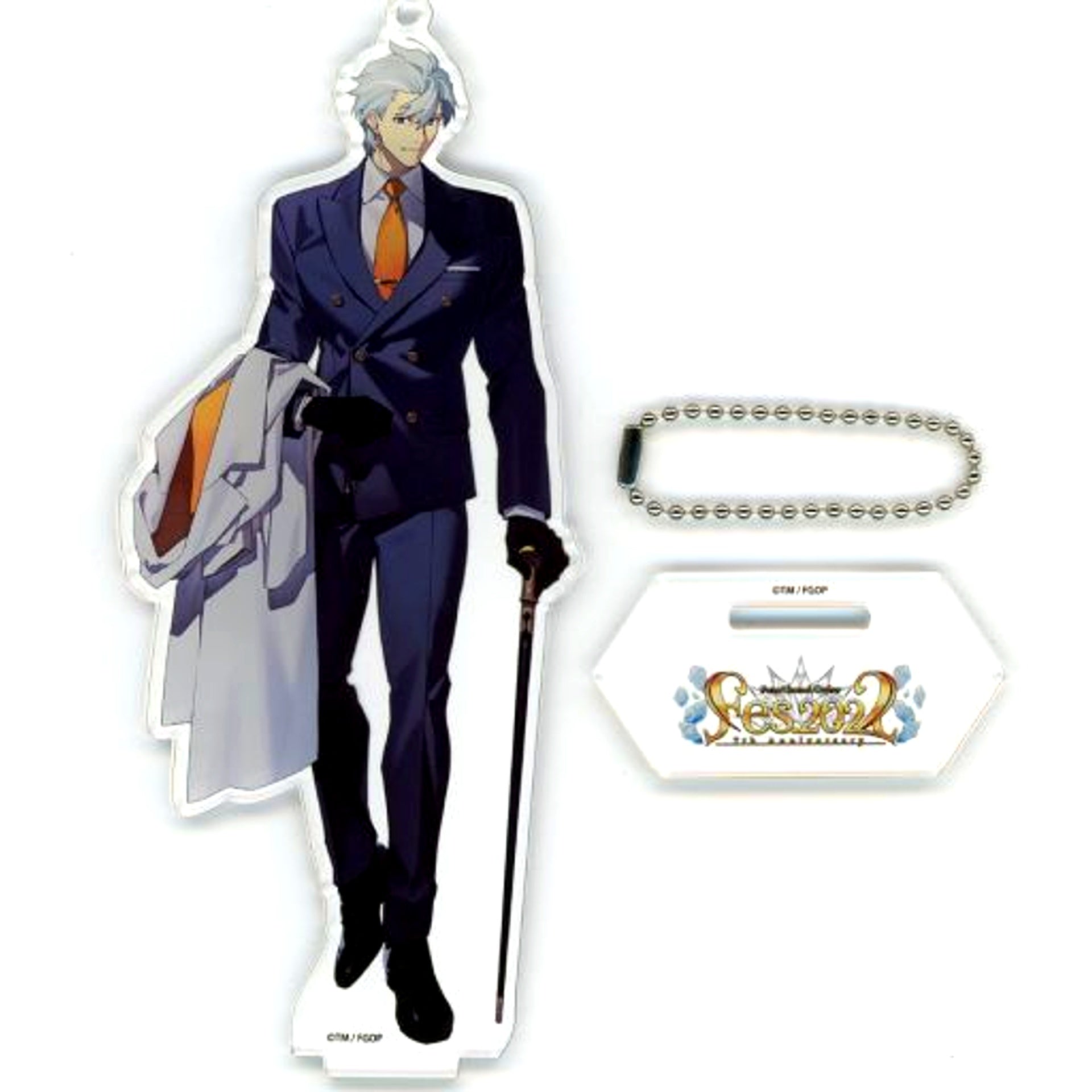 Lancer Percival Servant Specific Drawn Illustration Acrylic Mascot Fate/Grand Order Fes 2022 7th Anniversary [USED]