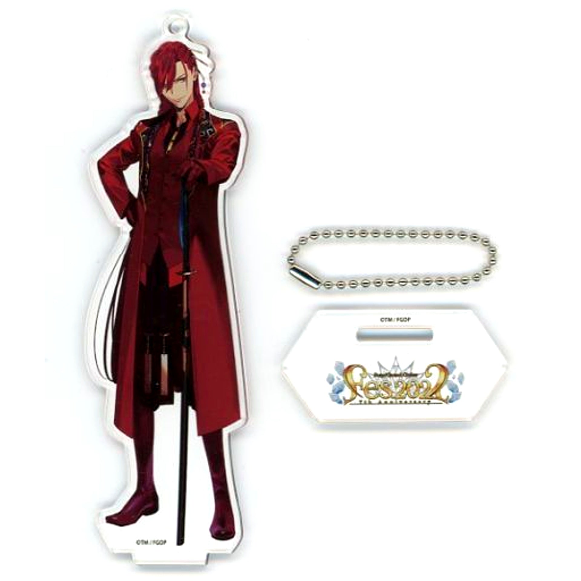 Avenger Demon King Nobunaga Servant Illustration Acrylic Mascot Fate/Grand Order Fes. 2022 7th Anniversary [USED]