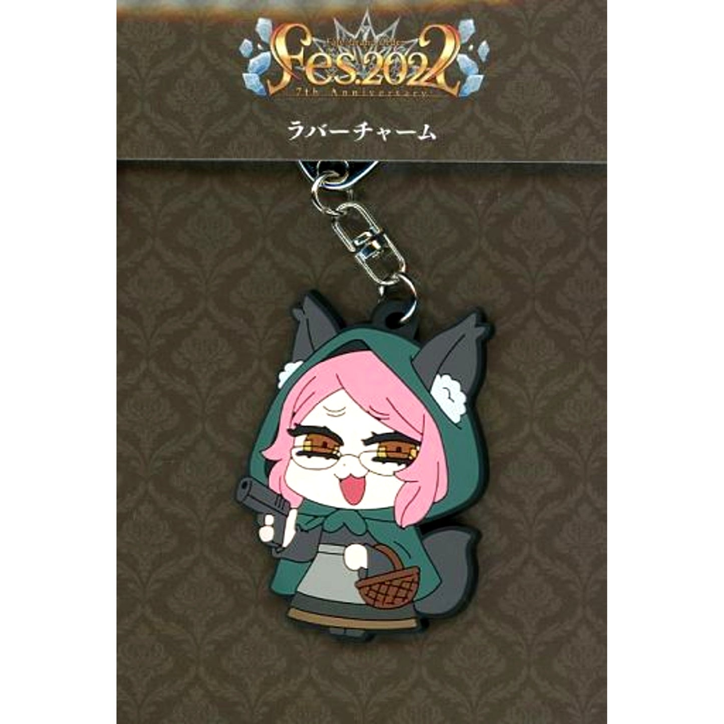 Foreigner Koyanskaya of Dark Riyo Drawn Illustration Rubber Charm Fate/Grand Order Fes 2022 7th Anniversary [USED]