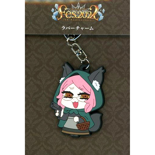 Foreigner Koyanskaya of Dark Riyo Drawn Illustration Rubber Charm Fate/Grand Order Fes 2022 7th Anniversary [USED]