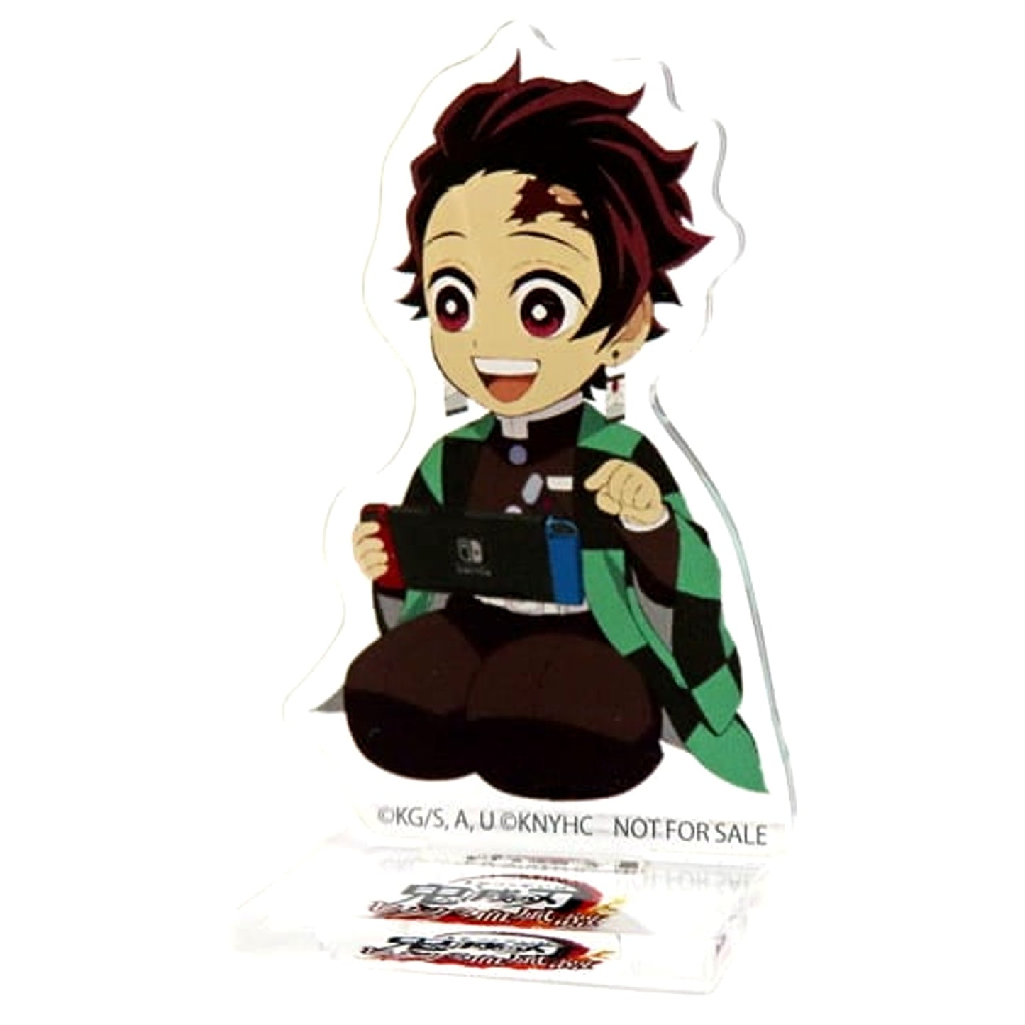 Tanjiro Kamado Demon Slayer: Kimetsu no Yaiba The Hinokami Chronicles ufotable Original Mini Character Illustration Acrylic Stand animate Limited Switch Software Purchase Benefits [USED]