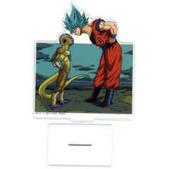 Dragon Ball Ichiban Kuji History of the Film Goku & Golden Frieza Acrylic Stand Prize G Acrylic Stands [USED]