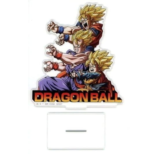 Dragon Ball Goku & Others Parent and Child Kamehameha Ichiban Kuji History of The Film Acrylic Stand Prize G Acrylic Stands [USED]
