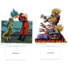 Dragon Ball Ichiban Kuji History of the Film Set of 2 Acrylic Stands Prize G Acrylic Stands [USED]