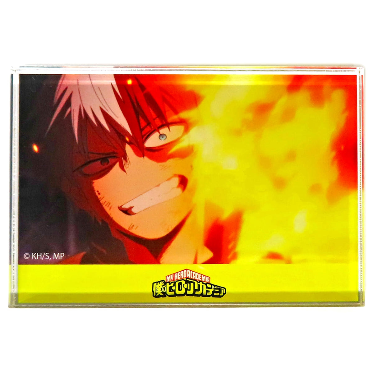 My Hero Academia Shoto Todoroki Heroaca Scene Still Acrylic Block Season 5 First Cour Munyugurumi Patio Exclusive Acrylic Item [USED]