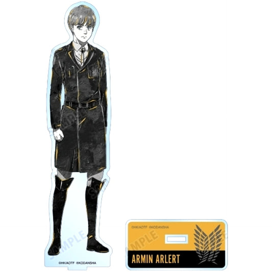 Armin Arlert Attack on Titan Ani-Art BLACK LABEL BIG Acrylic Stand [USED]