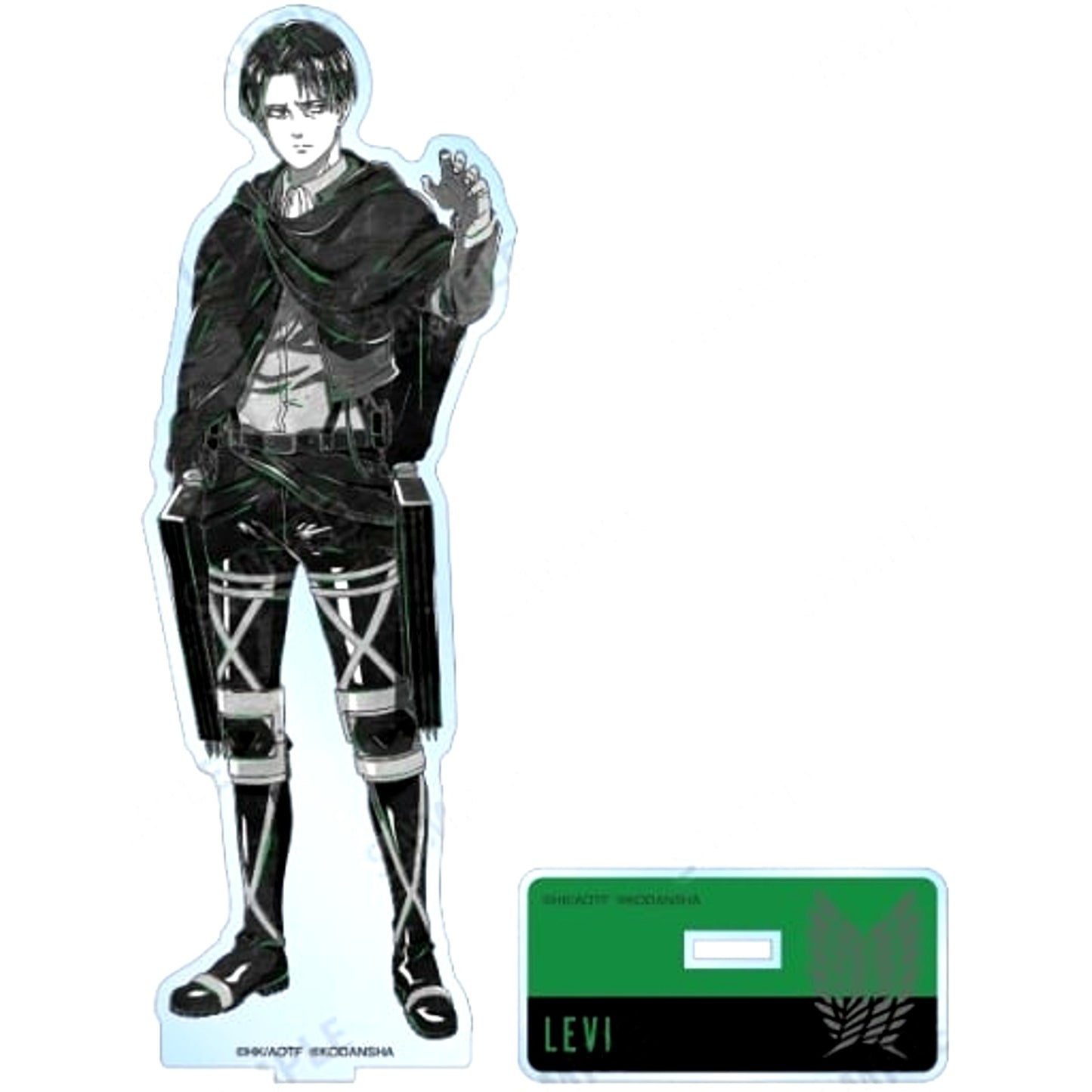 Levi Attack on Titan Ani-Art BLACK LABEL BIG Acrylic Stand [USED]
