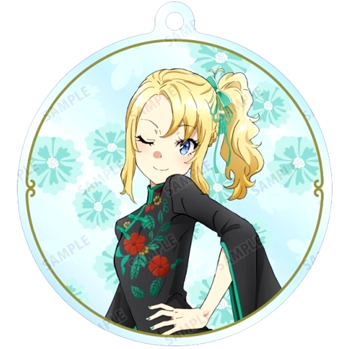 Nodoka Toyohama B Rascal Does Not Dream of Bunny Girl Senpai Illustration China Dress ver Trading Acrylic Keychain [USED]