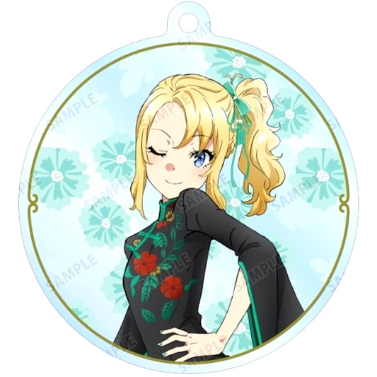 Nodoka Toyohama B Rascal Does Not Dream of Bunny Girl Senpai Illustration China Dress ver Trading Acrylic Keychain [USED]