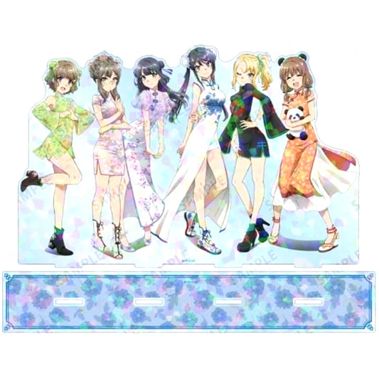 Group China Dress Ver. Hologram Big Acrylic Stand Rascal Does Not Dream of Bunny Girl Senpai [USED]