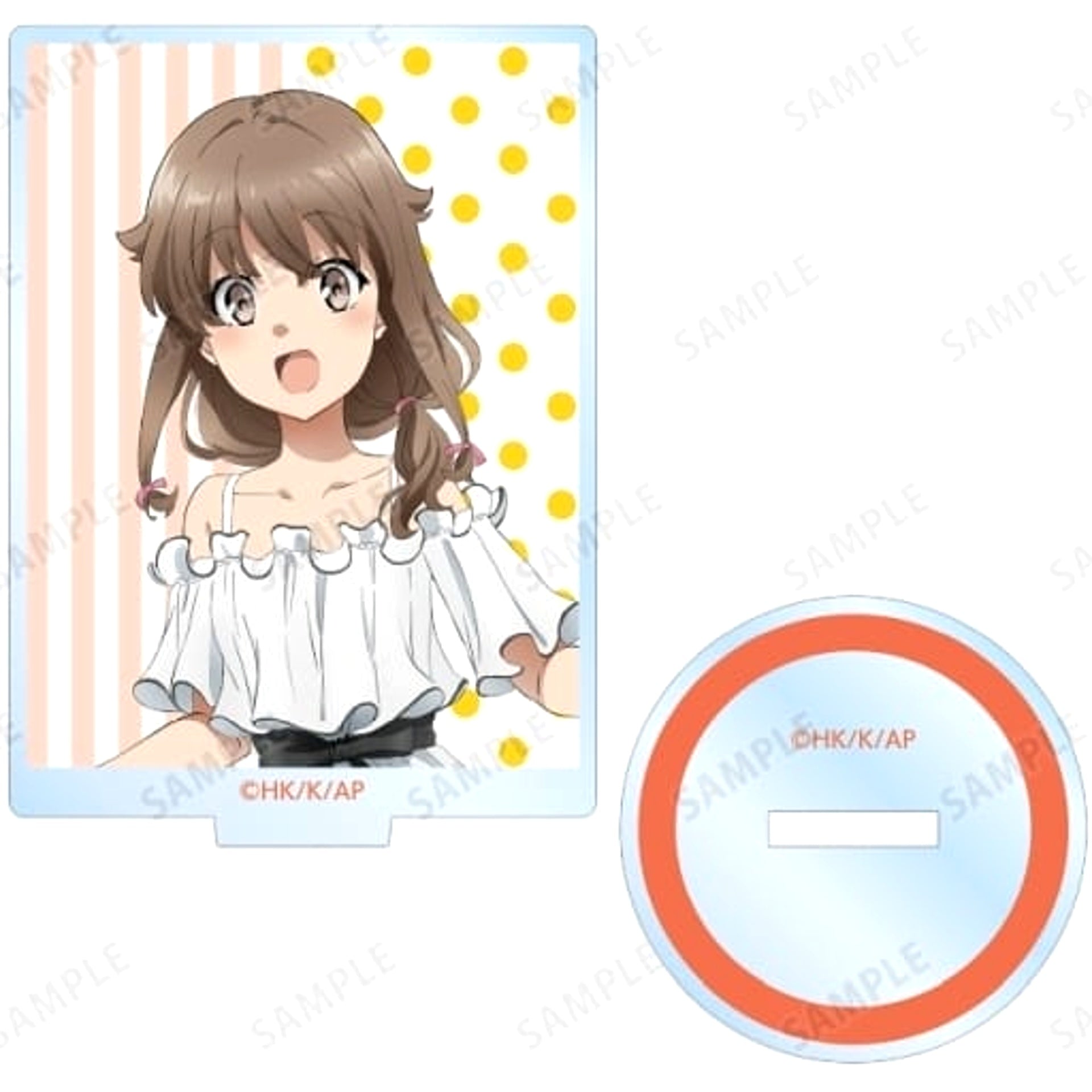 Rascal Does Not Dream of Bunny Girl Senpai Kaede Azusagawa Original Illustration Sunflowers and White Dress Acrylic Stand A Acrylic Stands [USED]