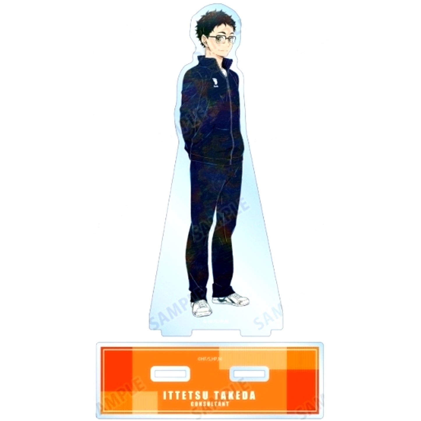 Ittetsu Takeda Ani-Art 7th BIG Acrylic Stand Haikyu!! [USED]