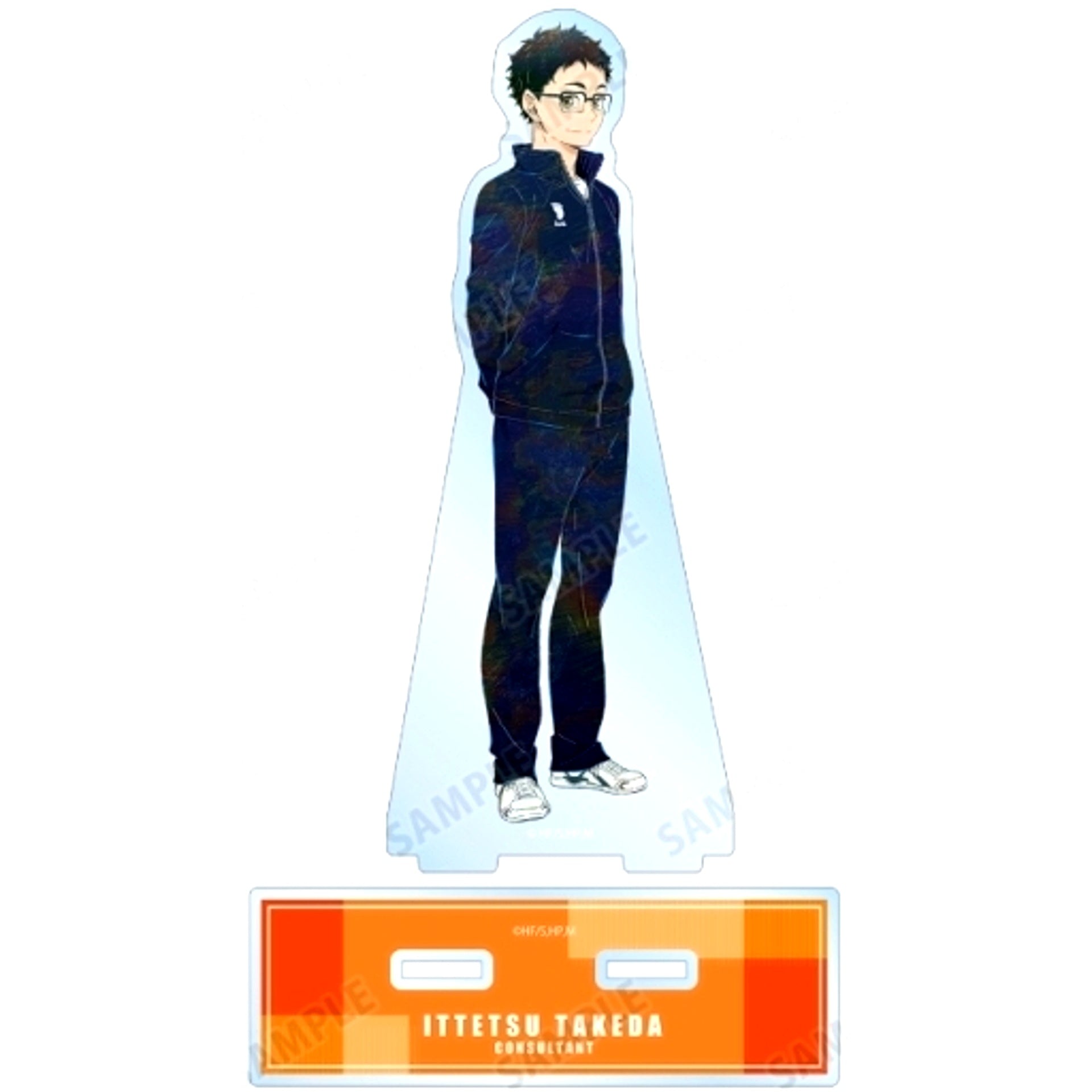 Ittetsu Takeda Ani-Art 7th BIG Acrylic Stand Haikyu!! [USED]
