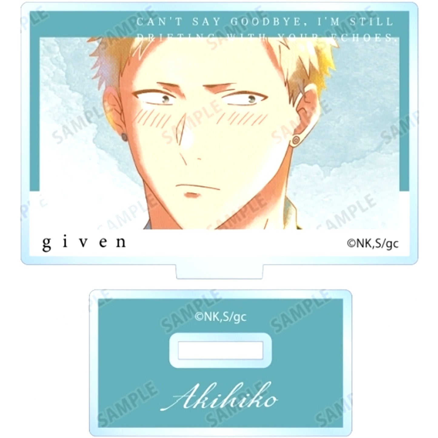 Akihiko Kaji A Given The Movie Trading Ani-Art Aqua Label Vol.2 Acrylic Stand [USED]