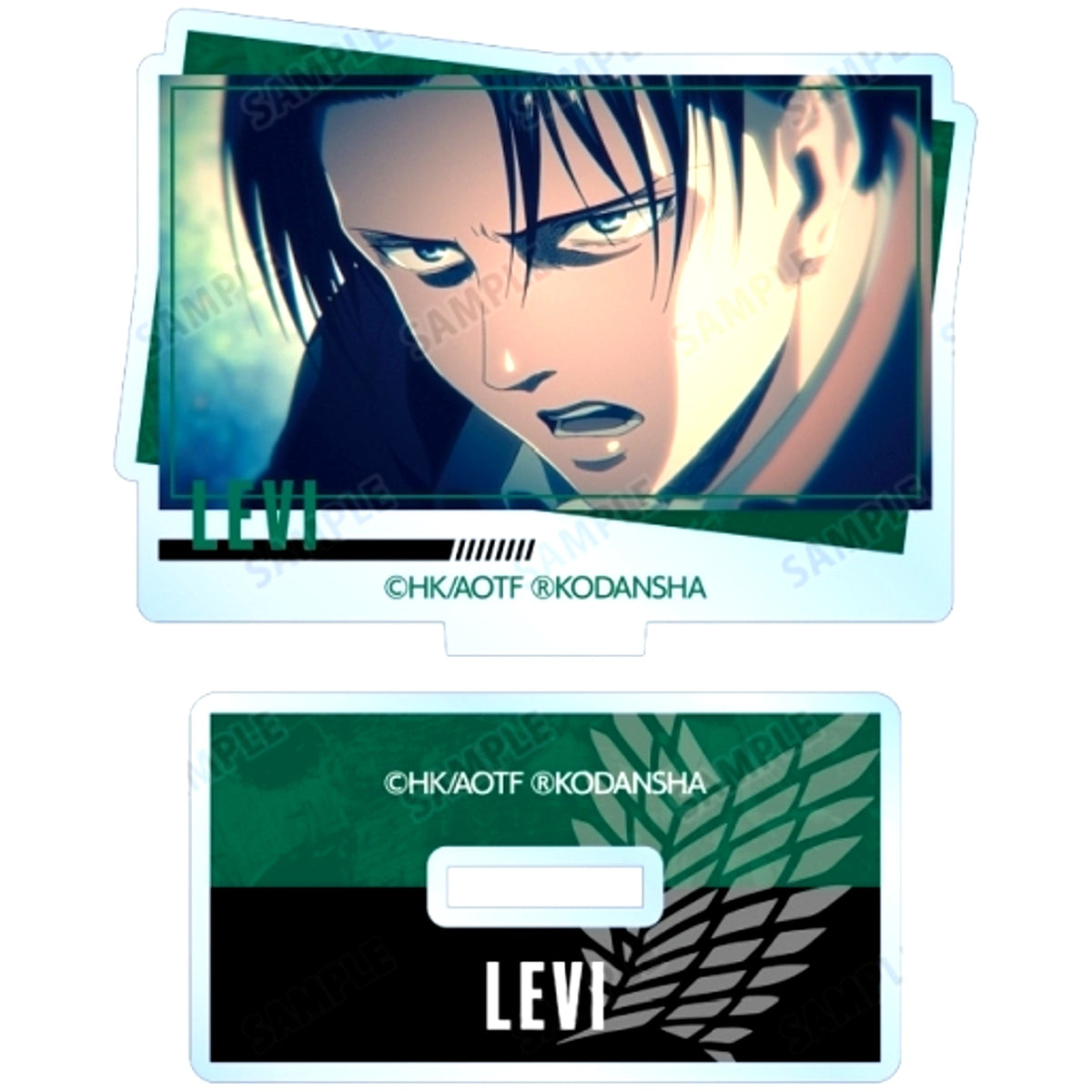 Levi Attack on Titan Trading Acrylic Stand [USED]