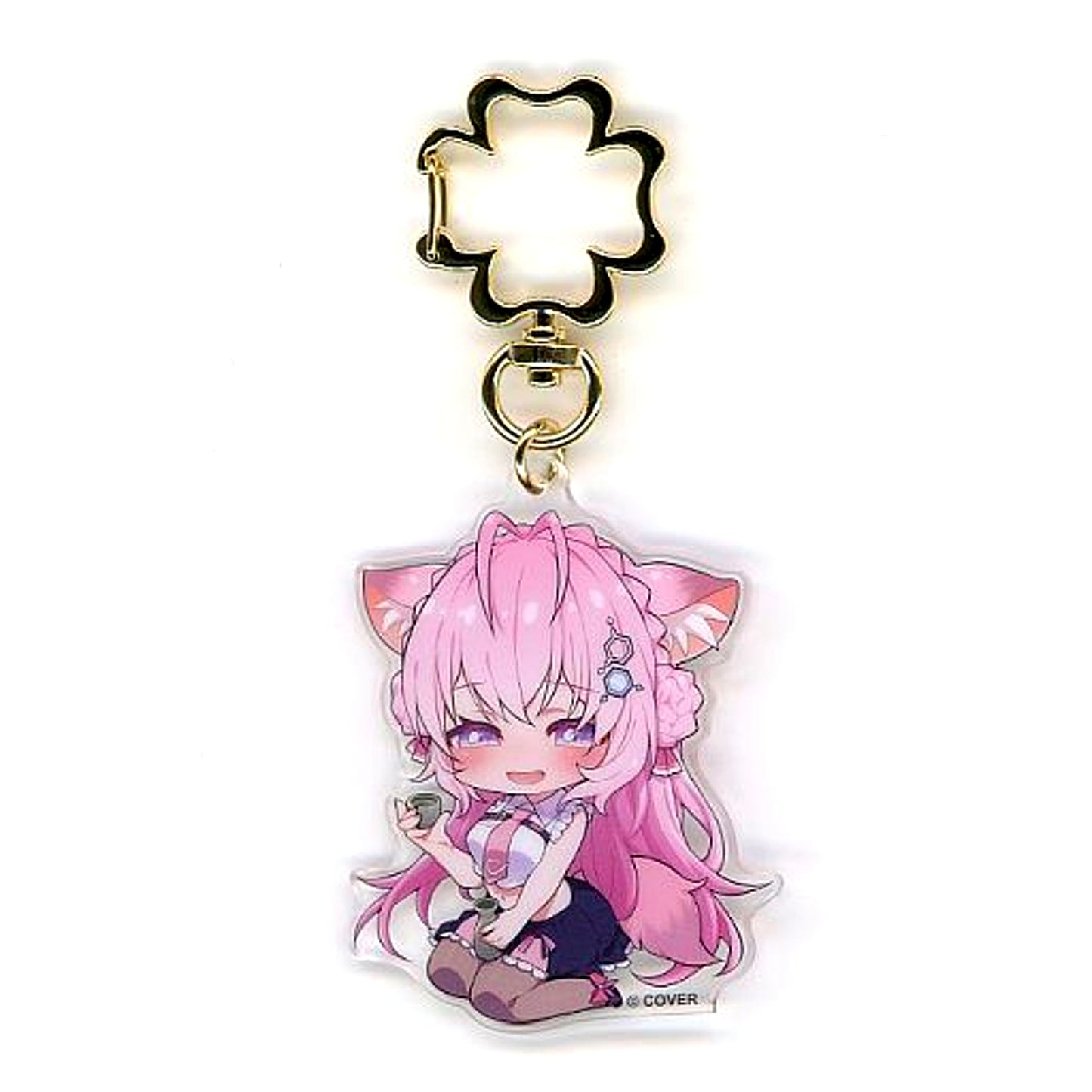 Hakui Koyori Sitting Pose Hololive Birthday 2022 Sai-Kawa Random Acrylic Keychain [USED]